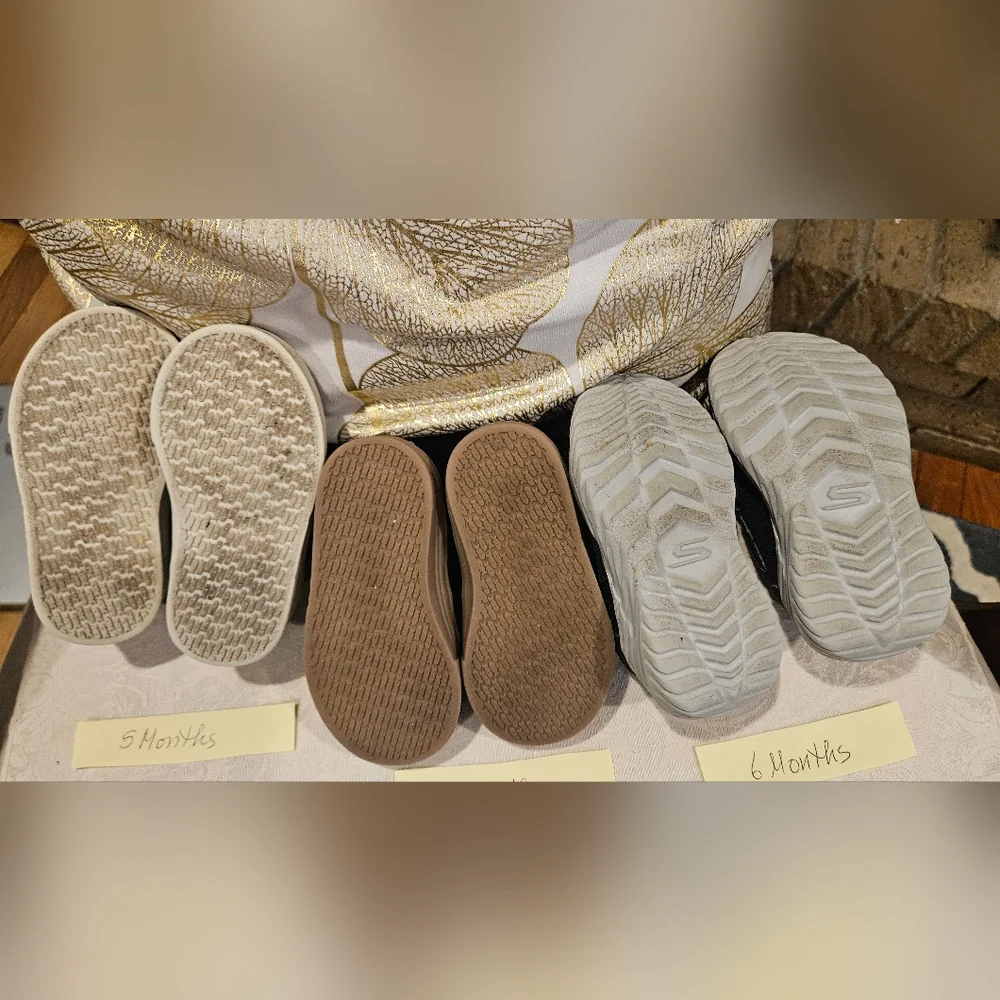 Kids Toddler Shoes 5 Pairs